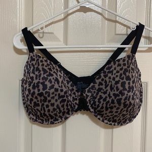 Leopard seamless bra